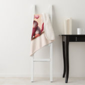 最高のベビーマウスとバレンタインのハート シェルパブランケット (インサイチュ)