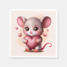 最高のベビーマウスとバレンタインのハート