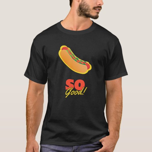 最高のホットドッグ! Tシャツ (正面)