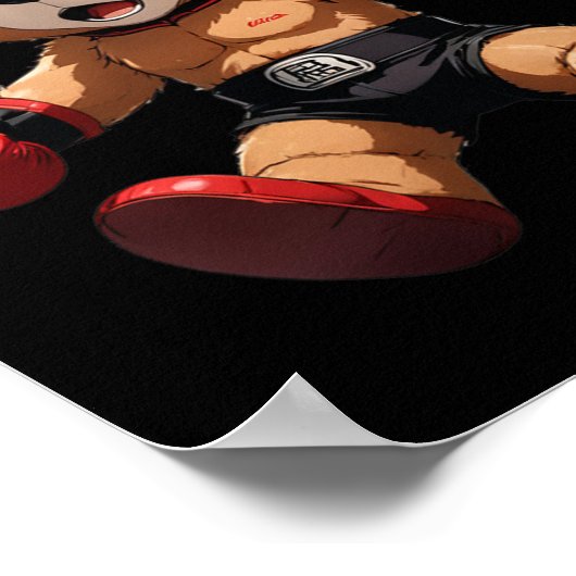 最高のボクシングア子供へート男性ボクシングS ポスター (角)