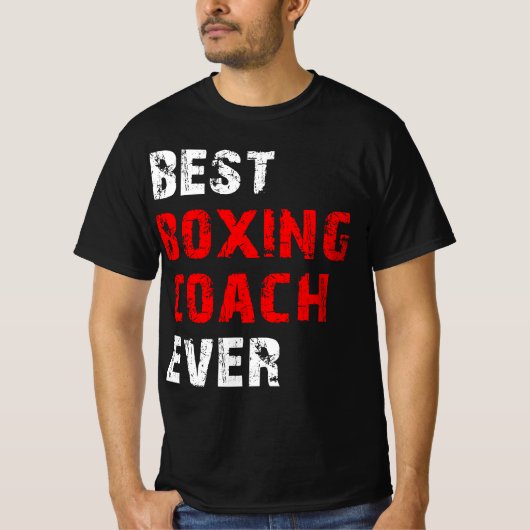 最高のボクシング Tシャツ (正面)