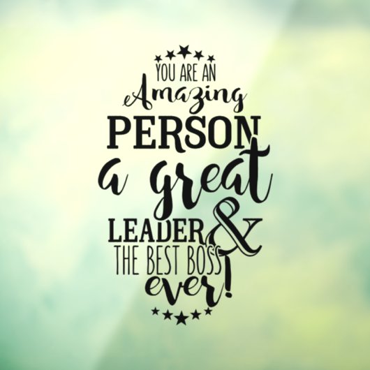 最高のボス付きボタン付きバッジ店の看板  ウィンドウサイン (シート3)