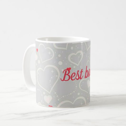 最高のボス コーヒーマグカップ (正面左)