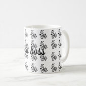 最高のボス コーヒーマグカップ (正面右)