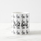 最高のボス コーヒーマグカップ (中央)