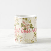 最高のボス コーヒーマグカップ (中央)