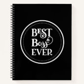 最高のボスEver Notebook ノートブック (正面)