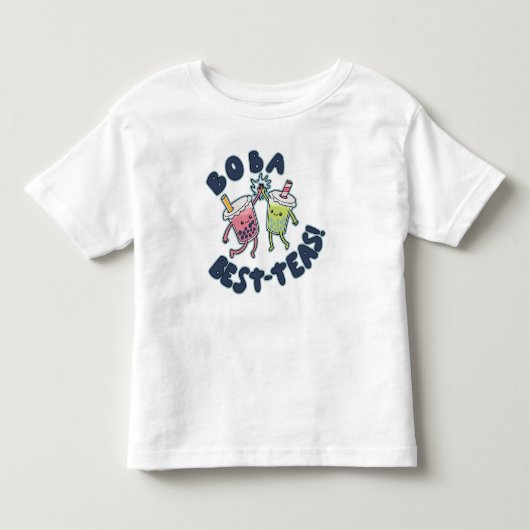 最高のボバティー! トドラーTシャツ (正面)