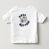 最高のボバティー! トドラーTシャツ (裏面)