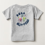 最高のボバティー! ベビーTシャツ (裏面)