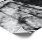 最高のポスター白黒フラワー フォトプリント            (角)