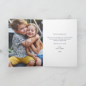 最高のポッピーはいつだって | 父の日の写真 カード (内部)