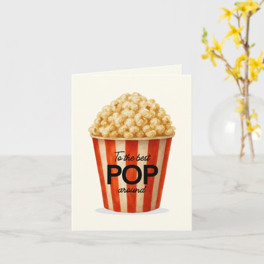 最高のポップに カード (黄色い花)