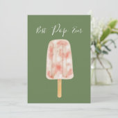 最高のポップ・アートのおもしろいEver Popsicle Father's Day Card シーズンカード (スタンド正面)