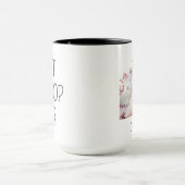 最高のポップ・アートのパーソナライズされた最高のは写真ポップ・アートのGrandpa マグカップ (中央)