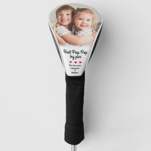 最高のポップ・アートのポップ・アートのカスタムPar Createの写真ユニークPhoto ゴルフヘッドカバー (正面)