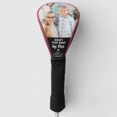 最高のポップ・アートのポップ・アートのBy Par -カスタム写真 – 父の日 ゴルフヘッドカバー (正面)