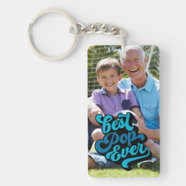 最高のポップ・アートの |グランドパ写真 キーホルダー