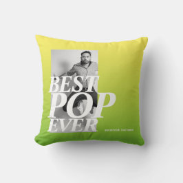 最高のポップ・アートの |父おもしろいの日 クッション