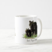 最高のポパベアーエバーおもしろい引用文のパパ コーヒーマグカップ (正面右)