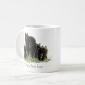 最高のポパベアーエバーおもしろい引用文のパパ コーヒーマグカップ (正面左)