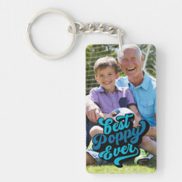 最高のポピー |グランドパ写真 キーホルダー
