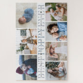 最高のポピー |孫の写真コラージュ ジグソーパズル (縦)