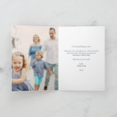 最高のポポップ |父の日の写真 カード (内部)