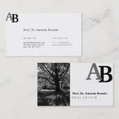 最高のポートレート 名刺 (正面/裏面)