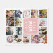 最高のマエカスタムバーパーソナライズされた フリースブランケット (正面(横))