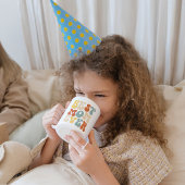 最高のマエバカラフルレトロタイポグラフィ2 コーヒーマグカップ