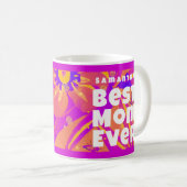 最高のマエバーフローラうぶな人アート コーヒーマグカップ (正面右)