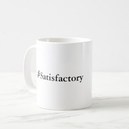 最高のマグカップ - 満足のいく賛辞 コーヒーマグカップ