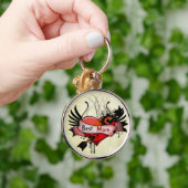 最高のマグランジーハートキーチェーン キーホルダー (手)