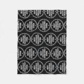 最高のマッサージセラピストエバーマッサージセラピー フリースブランケット (正面)