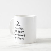 最高のマッサージセラピスト コーヒーマグカップ (正面左)