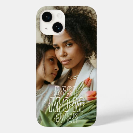 最高のママの写真 Case-Mate iPhoneケース (裏面)