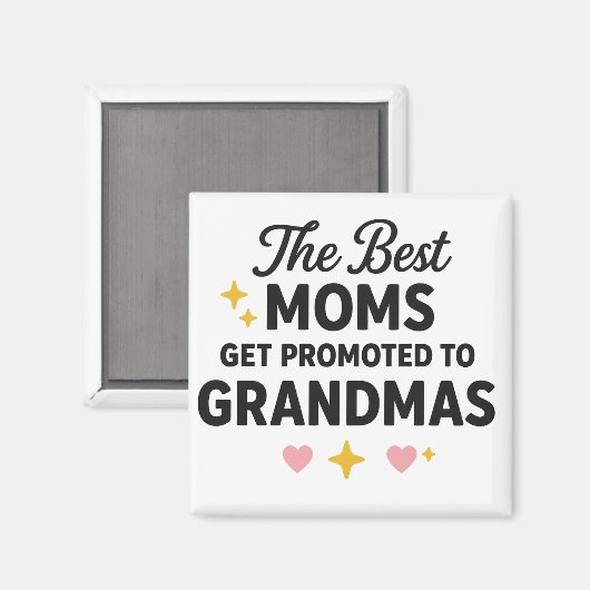 最高のママは祖母に昇格する マグネット (正面/裏面)
