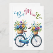 最高のママへ、あなたが最高の母の日 シーズンカード (正面/裏面)