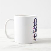最高のママへ かわいい花の母の日ギフト コーヒーマグカップ (左)