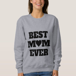 最高のママへ コージィレディーススウェットシャツ スウェットシャツ