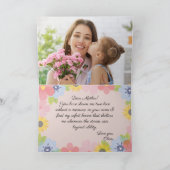 最高のママへ ハッピーマザーズデー シーズンカード (内部)