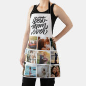 最高のママパーソナライズされた・エバー12の写真コラージュ エプロン (インサイチュ)