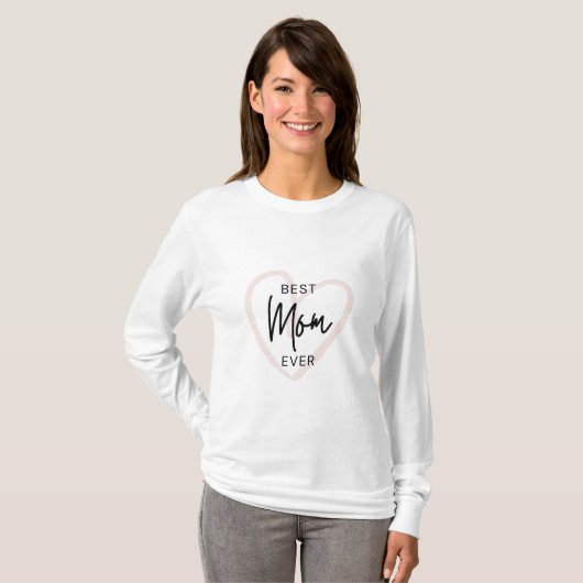 最高のママ愛Tシャツ Tシャツ (正面フル)