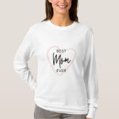 最高のママ愛Tシャツ Tシャツ (正面)
