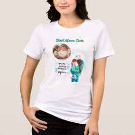 最高のママ カスタムフォト ママと娘 トライブレンドＴシャツ