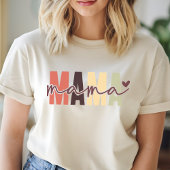 最高のママ | カラフルなスクリプトのママ 母の日 Tシャツ