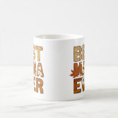 最高のママ コーヒーマグカップ (中央)