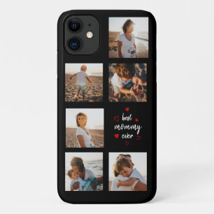 最高のママ・スクリプトフォトコラージュ 母の日 iPhone 11 ケース