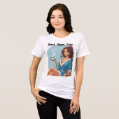 最高のママ トライブレンドＴシャツ (正面全面)